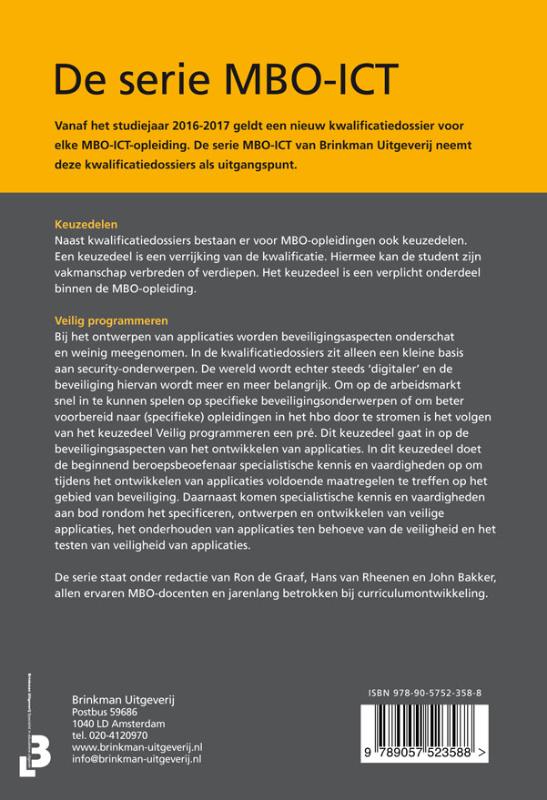 Achterkant van mbo