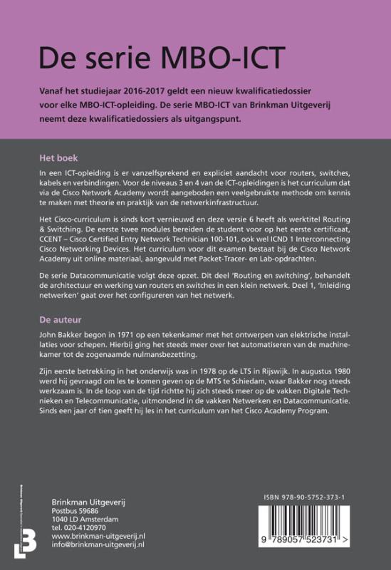 Achterkant van Routing en switching, de essentie