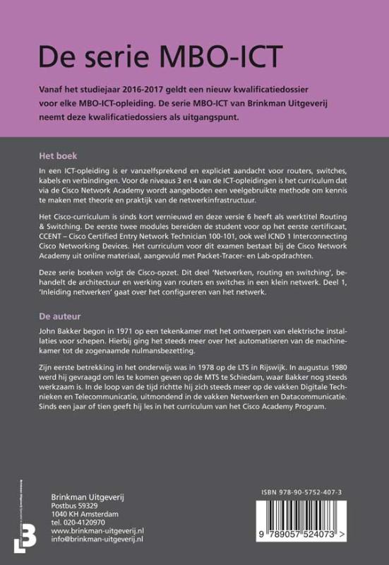 Achterkant van 2 Routing en switching