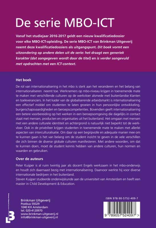 Achterkant van Overstijgen interculturele verschillen