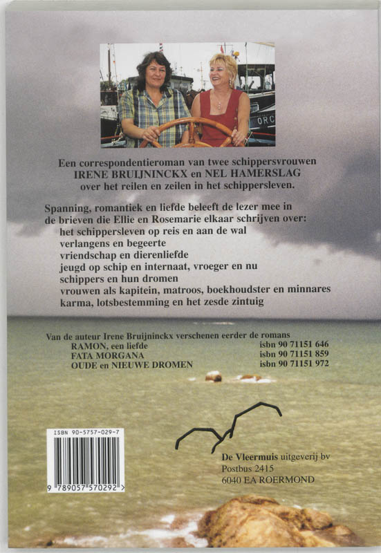 Achterkant van Flessenpost