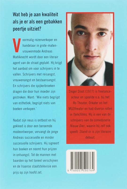 Achterkant van Stand-in
