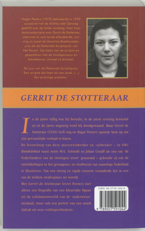 Achterkant van Gerrit de Stotteraar