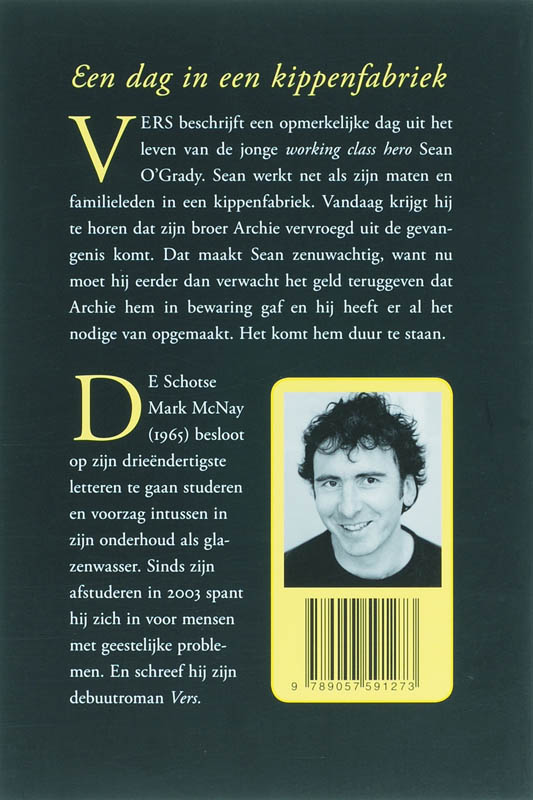 Achterkant van Vers