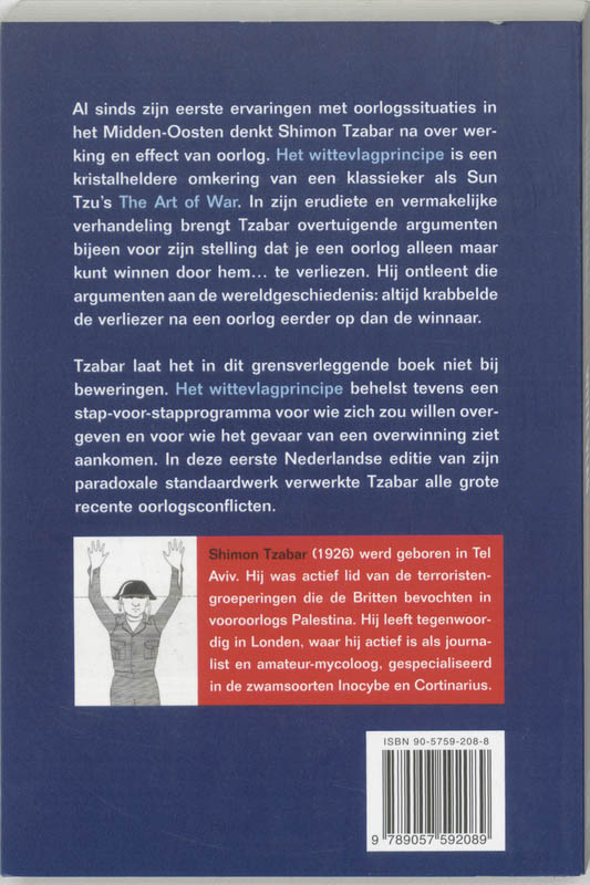 Achterkant van Het wittevlagprincipe