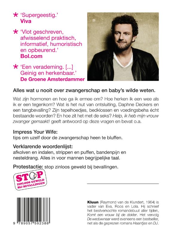 Achterkant van Help! Ik heb mijn vrouw zwanger gemaakt