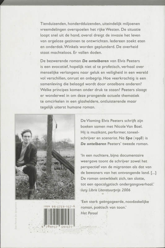 Achterkant van De ontelbaren
