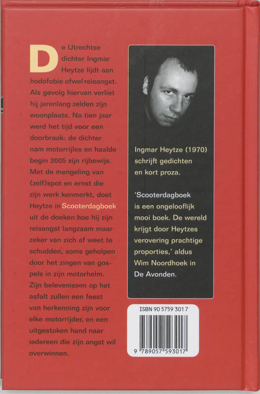 Achterkant van Scooterdagboek
