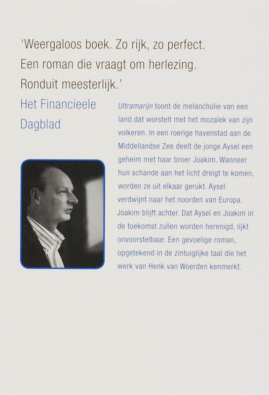 Achterkant van Ultramarijn