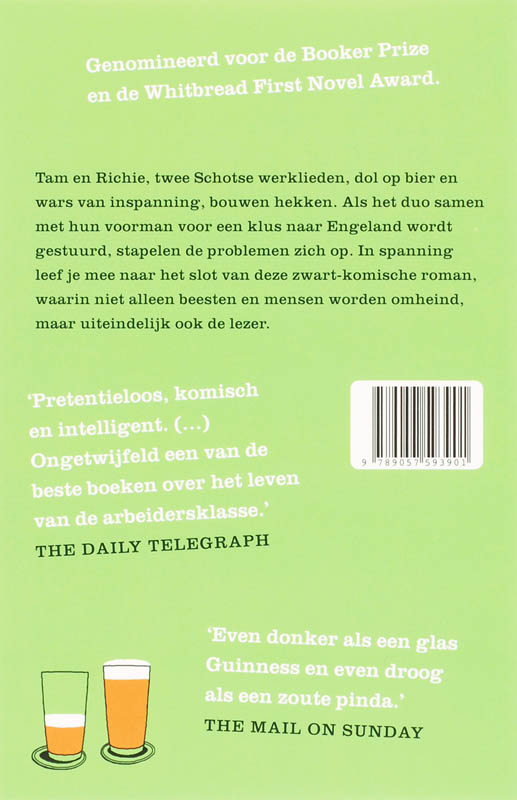 Achterkant van De hekkenbouwers