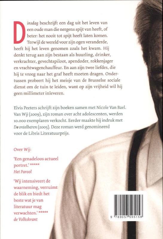 Achterkant van Dinsdag