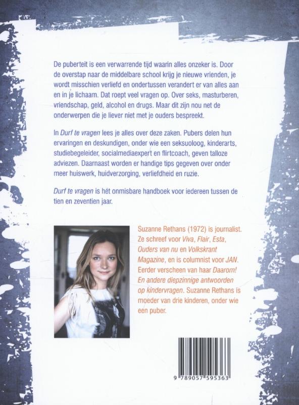Achterkant van Durf te vragen