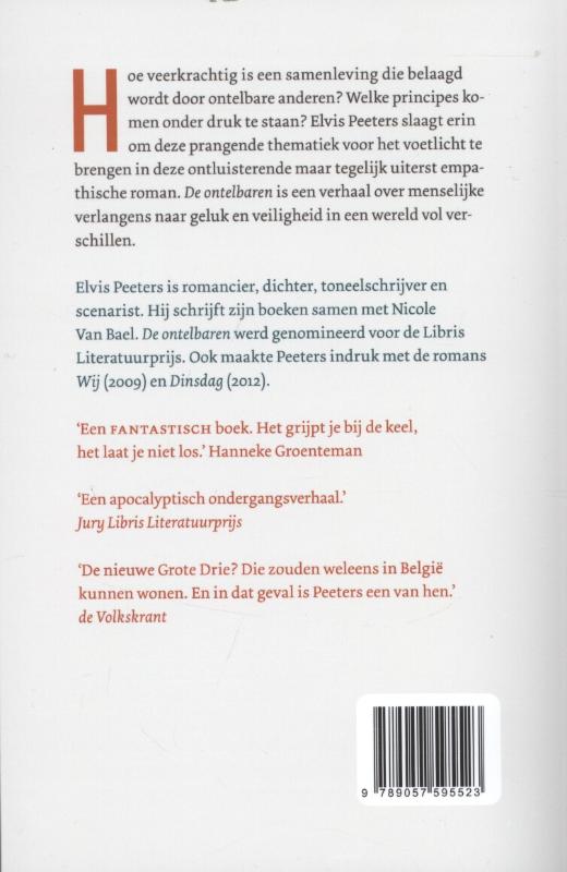 Achterkant van De ontelbaren