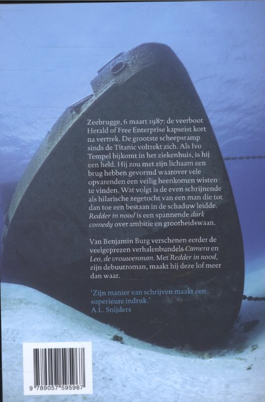 Achterkant van Redder in nood