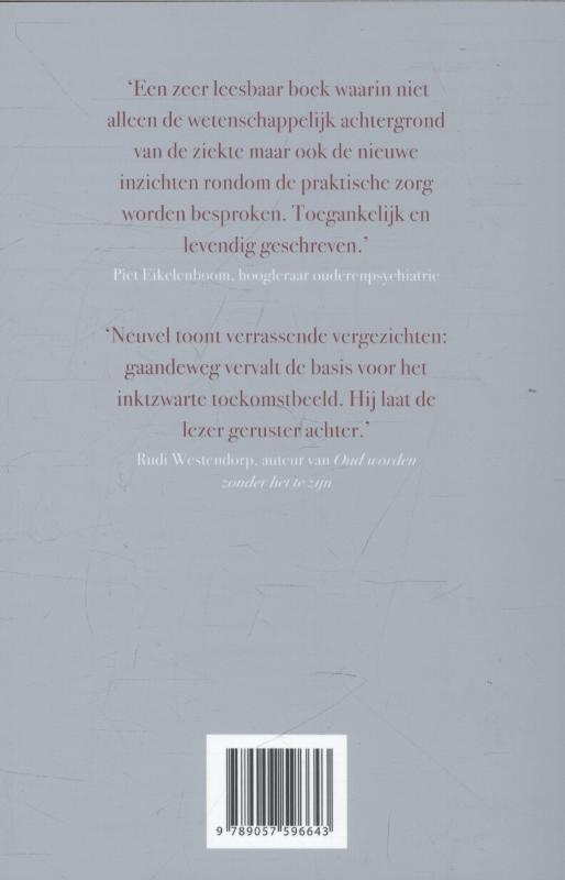 Achterkant van Alzheimer