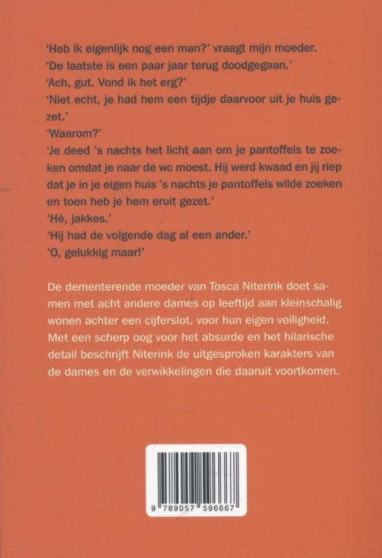 Achterkant van Vergeetclub