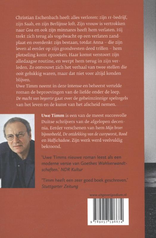 Achterkant van De macht van begeerte