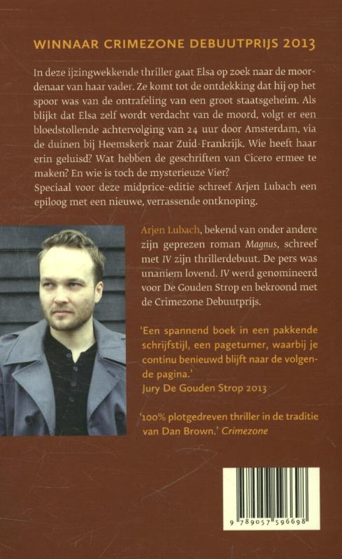 Achterkant van IV