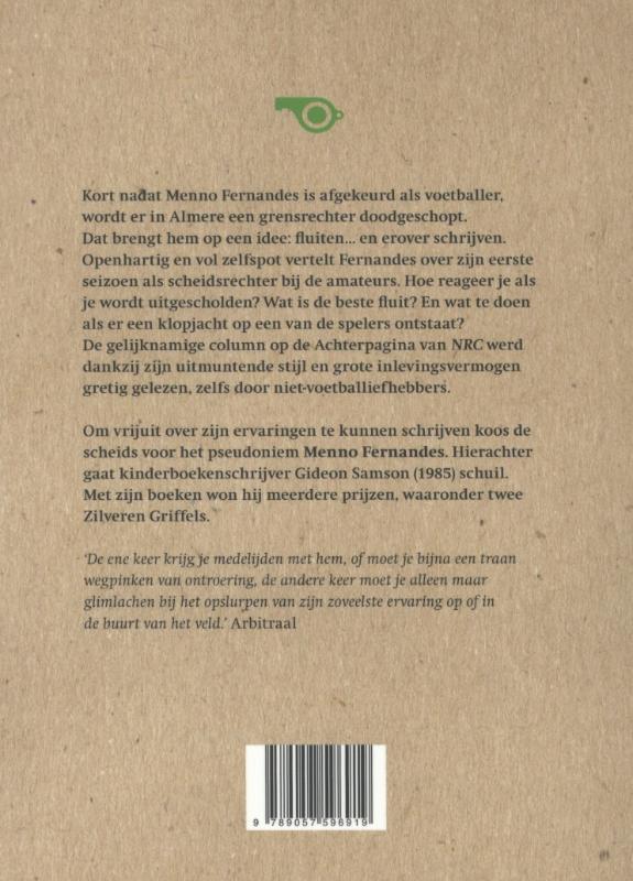 Achterkant van De scheids