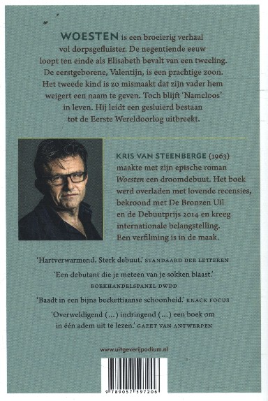 Achterkant van Woesten