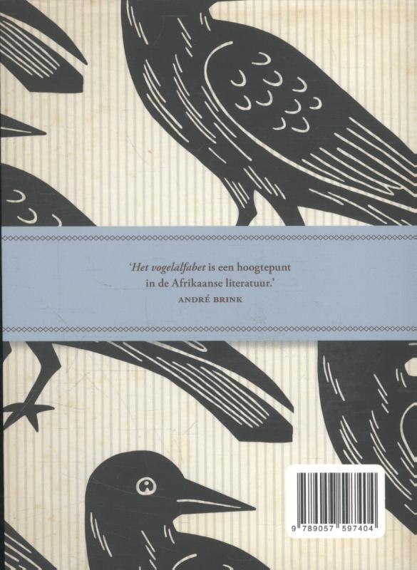 Achterkant van Het vogelalfabet