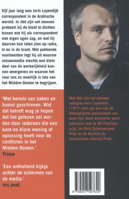 Achterkant van Het zijn net mensen