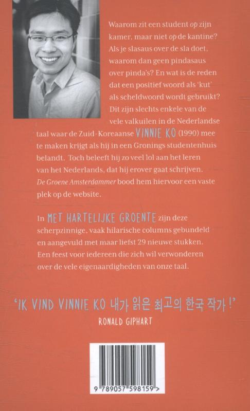Achterkant van Met hartelijke groente