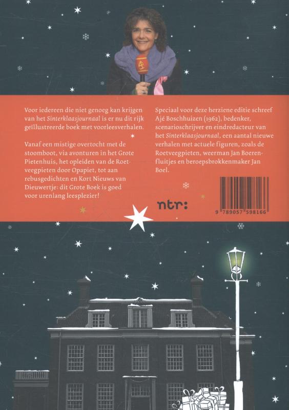 Achterkant van Het grote boek van het Sinterklaasjournaal