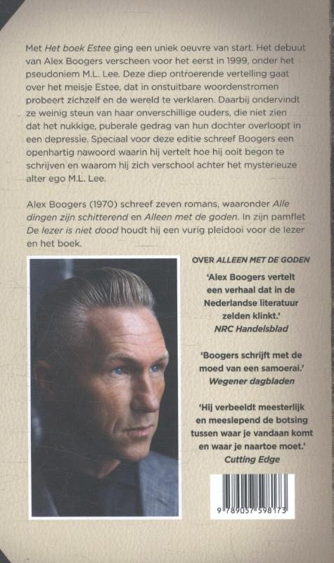 Achterkant van Het boek Estee