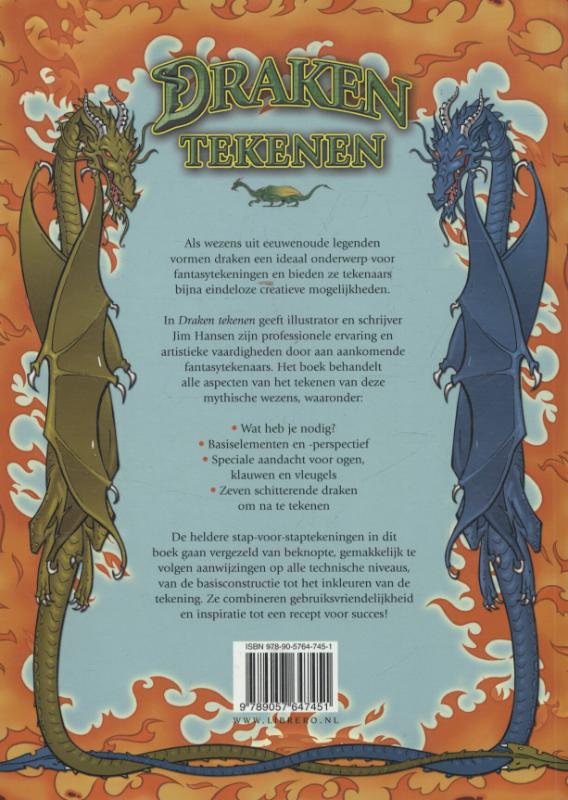 Achterkant van Draken