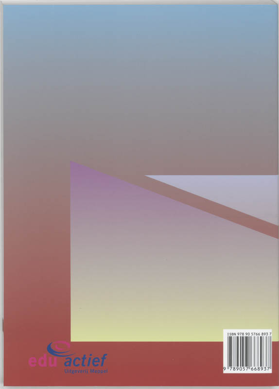 Achterkant van Leerlingenboek