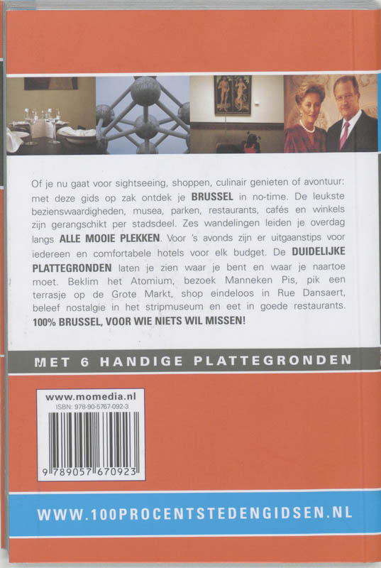 Achterkant van 100% Brussel