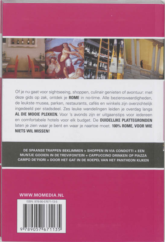 Achterkant van 100% Rome
