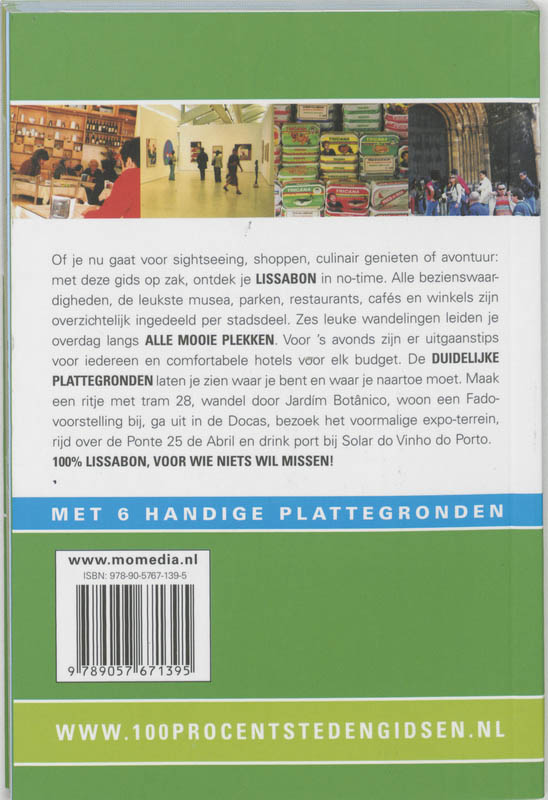 Achterkant van 100% Lissabon