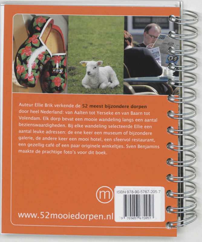 Achterkant van 52 mooie dorpen