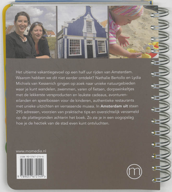 Achterkant van Amsterdam Uit