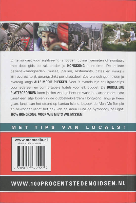 Achterkant van 100% Hong Kong
