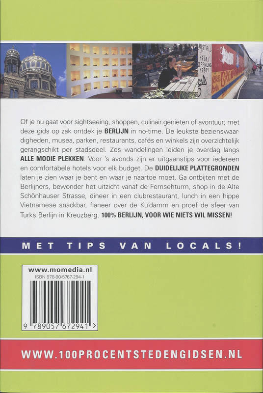 Achterkant van 100% Berlijn