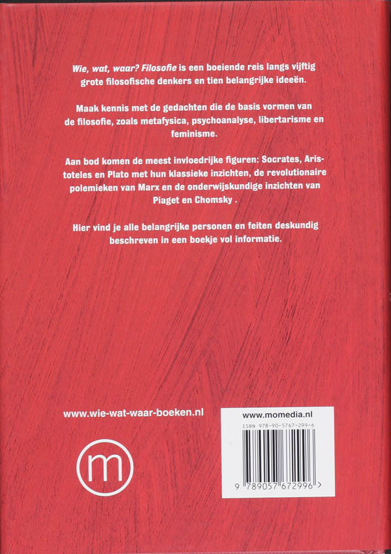 Achterkant van Filosofie