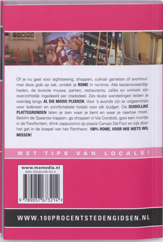 Achterkant van 100% Rome