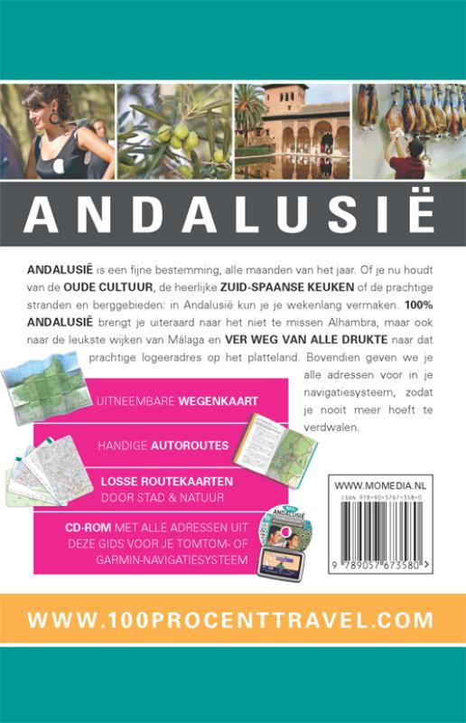 Achterkant van 100% Andalusië