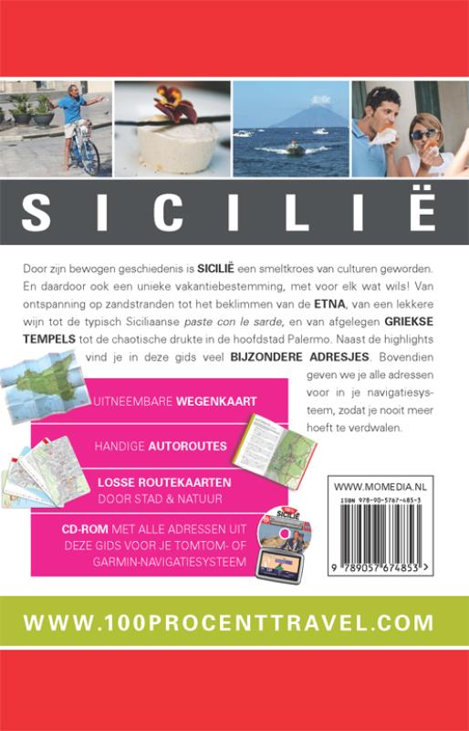 Achterkant van 100 % Sicilië