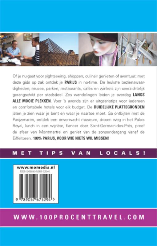 Achterkant van 100% Parijs