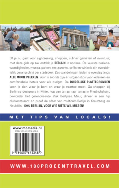 Achterkant van 100% Berlijn