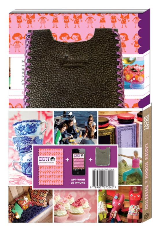 Achterkant van Giftset Enjoy ladies nights & weekends
