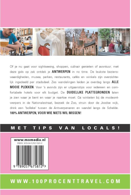 Achterkant van 100% Antwerpen