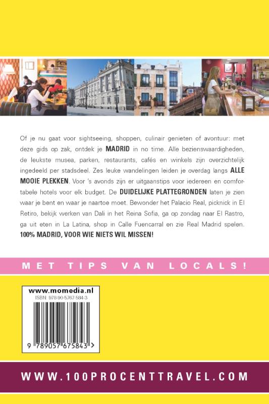 Achterkant van 100% Madrid