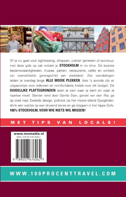 Achterkant van 100% Stockholm