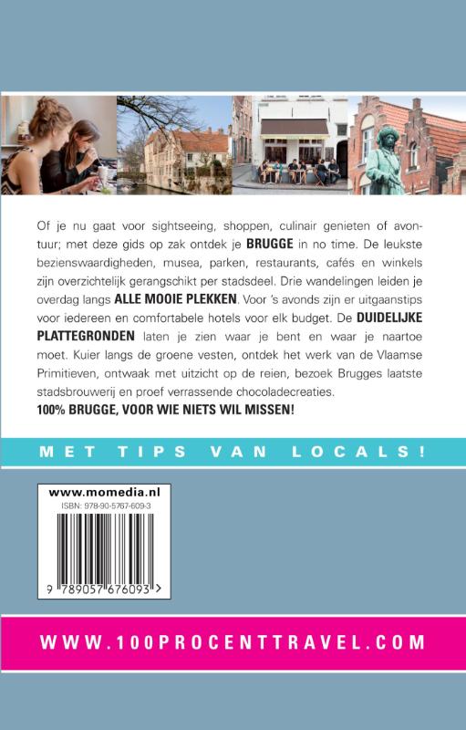 Achterkant van 100% Brugge