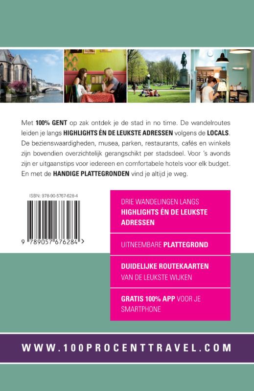 Achterkant van 100% Gent